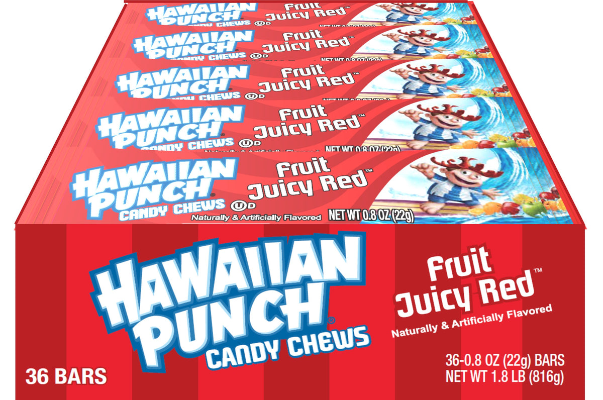 Hawaiian Punch Chews Fruit Juicy Red — Sweeties Candy Of Arizona 6161