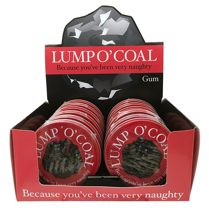 Lump Of Coal Gum Tin