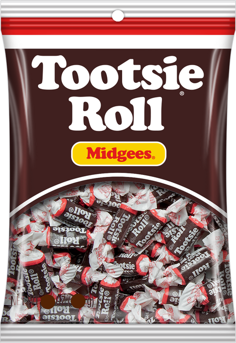 Tootsie Roll Chocolate Midgees 7.3oz Bag