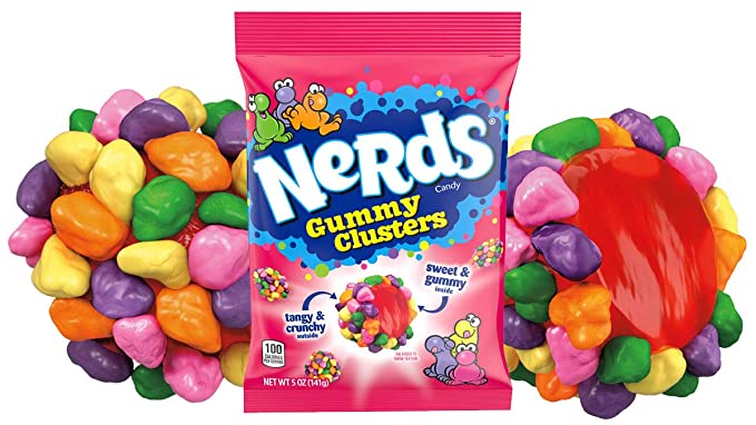 Nerds Rainbow Gummy Clusters 5oz bag
