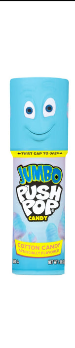 Jumbo Push Pop 1.06oz Cotton Candy