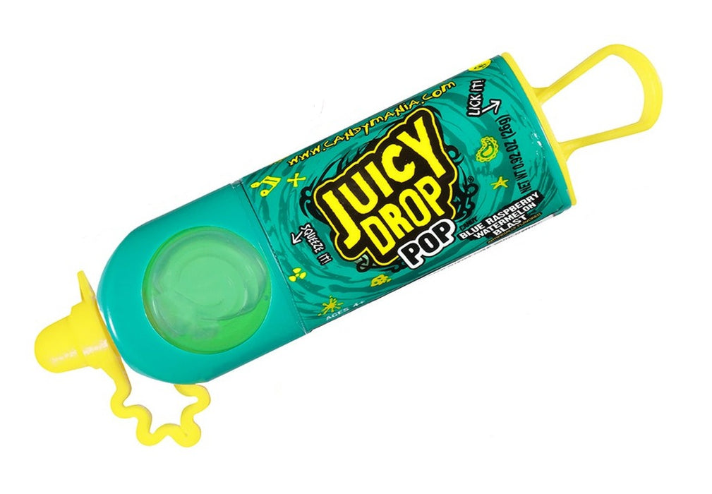 Juicy Drop .92oz Pop Blue Raspberry Watermelon Blast