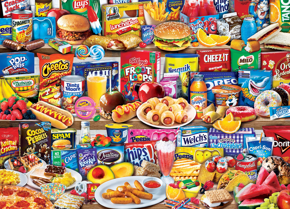 Flash Backs Poster Kids Favorite Foods
