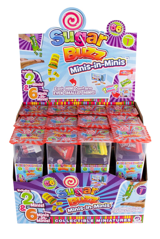 Sugar Buzz Series Worlds Smallest Candy with minis inside