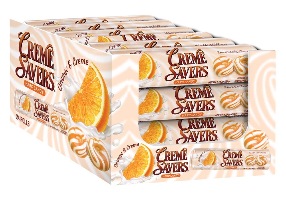 Creme Savers Orange & Creme 24ct Box