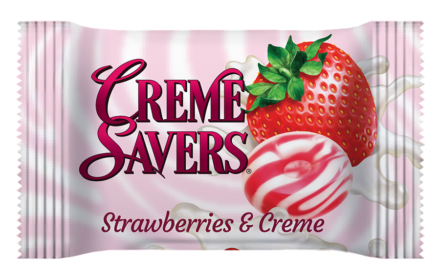 Creme Savers Strawberry & Creme