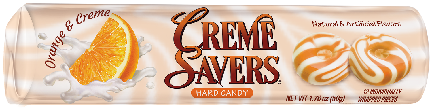 Creme Savers Orange & Creme 1.76oz Roll