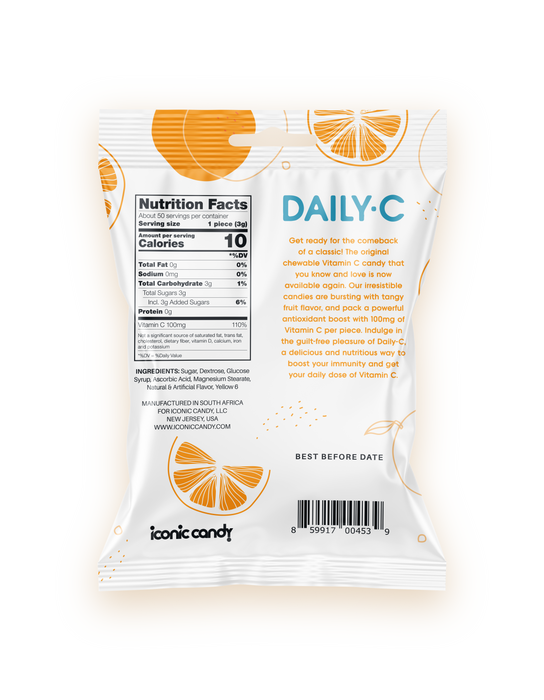 Daily C Orange 5.3oz bag