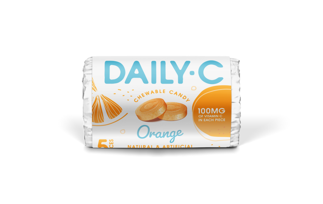 Daily C Orange 5ct mini roll
