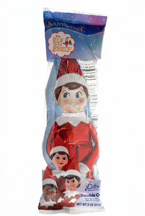 Elf on the shelf Double Crisp chocolate 3oz bar - light skin elf

