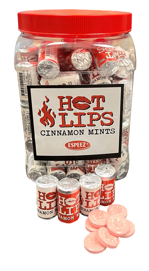 Hot Lips Cinnamon Mint Rolls or 100ct Jar