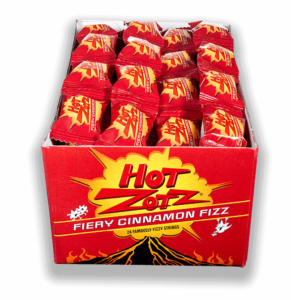 Zotz Hot Fiery Cinnamon 4pc strip 24 ct box