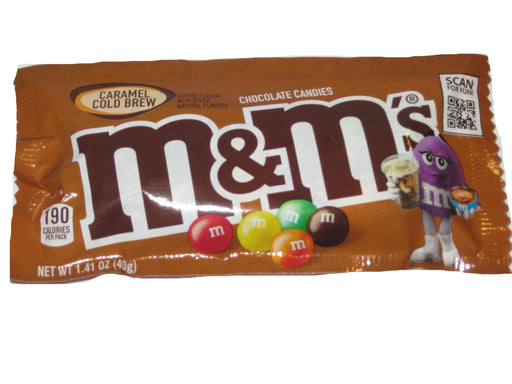 M&M's Caramel Chocolate Candy, 1.41 oz 24 Pack - Hollywood Candy Wholesale