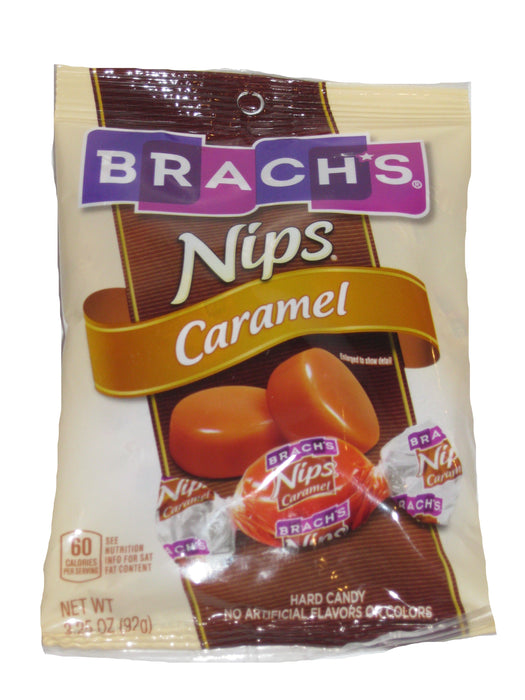 Brachs Nips Caramel 3.25oz bag