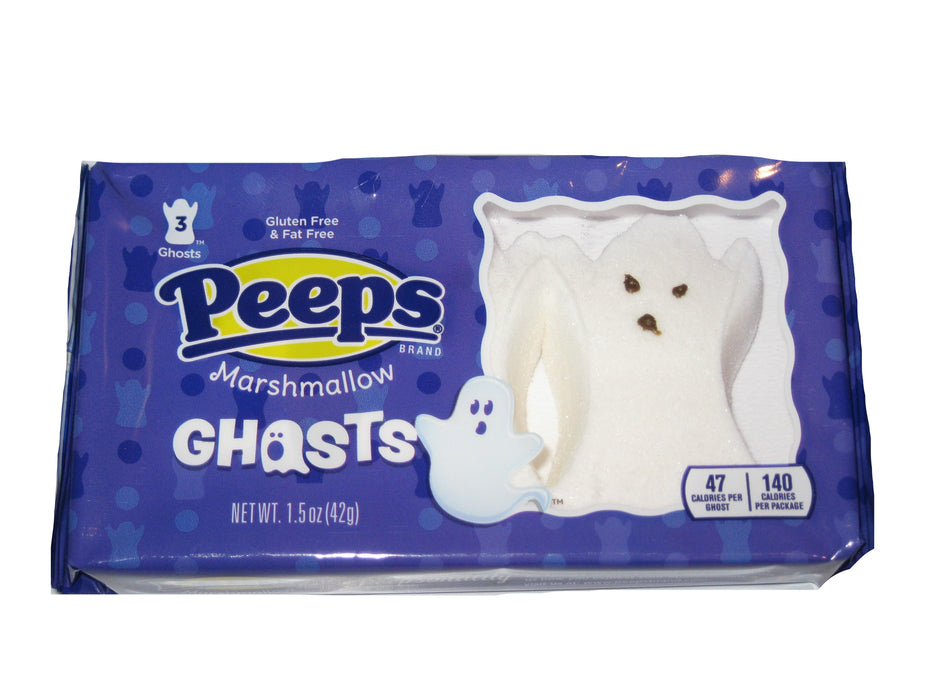 Halloween Marshmallow Peeps Ghosts 3pk