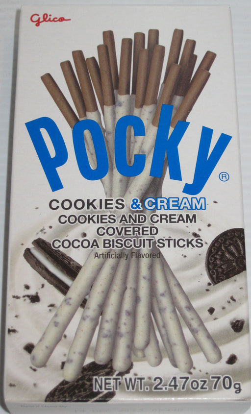 Pocky Cookies & Cream Large 2.47oz box — Sweeties Candy of Arizona