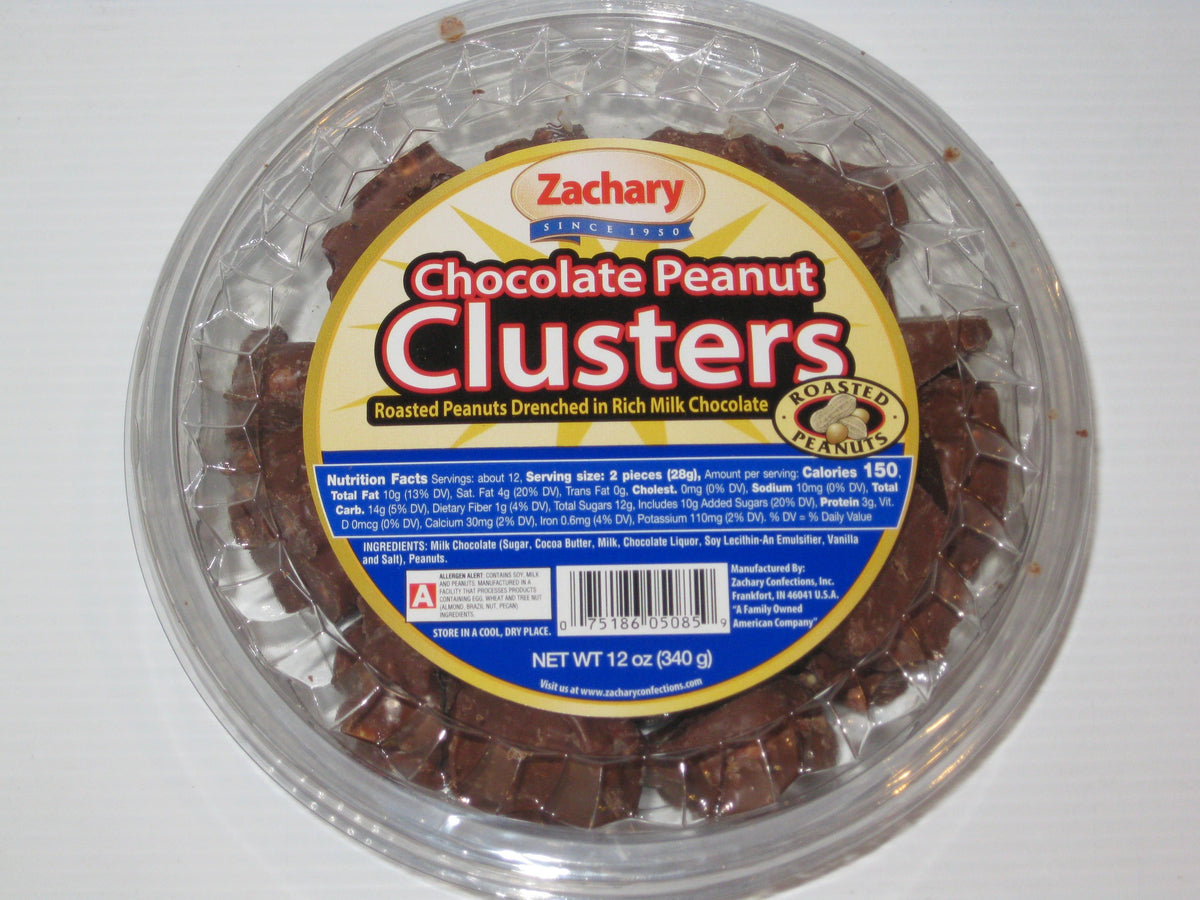 Christmas Chocolate Peanut Clusters 12oz tub — Sweeties Candy of Arizona