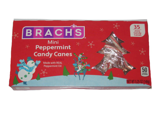 Brachs Mini Peppermint Candy Canes 35ct box