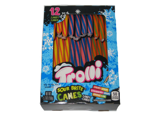 Trolli Sour Brite Candy Canes 12ct box