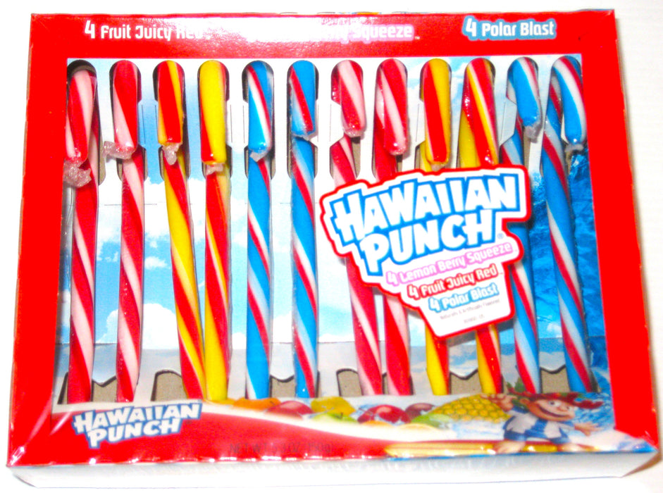 Add a touch of tropical sweetness to your holiday season with Christmas Candy Canes Hawaiian Punch! Gift these colorful candy canes or hang them on your tree for a festive touch. With flavors like wild cherry, pineapple, and watermelon, these candy canes are a delicious twist on a classic tradition.