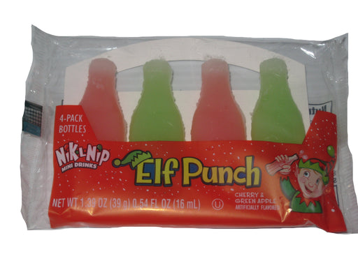 Nik L Nip Wax Bottle 4 pack Christmas Elf Punch
