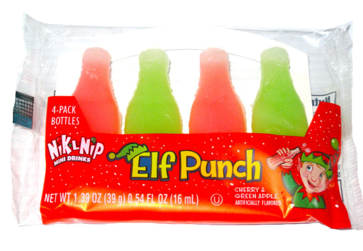 Everyone loves the original wax bottles! Bite em', Drink em' and Chew em'! So Much So that We had to make one for our Elf Friends up North! This Christmas season bring on the holiday cheer with Elf Punch!