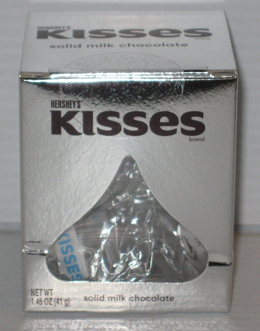 Solid 2.5'' tall Milk Chocolate Hershey Kiss Gift Box