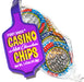 Milk Chocolate Foil Wrapped Casino Chips