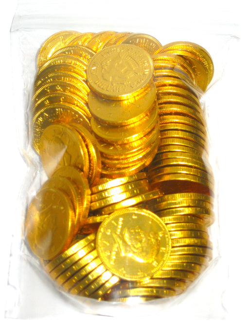 Gold Coins Half Dollar Size Chocolate