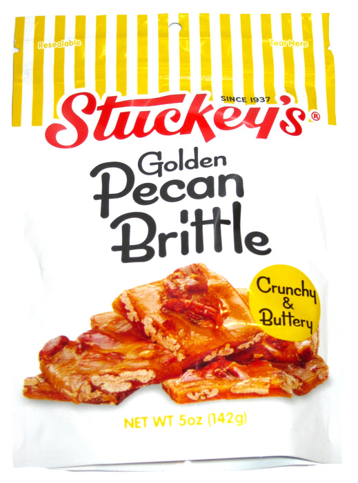 Stuckey's World Famous Golden Pecan Brittle 5oz bag