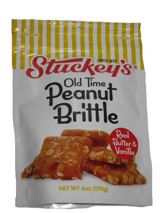 Stuckeys Old Time Peanut Brittle 6oz bag
