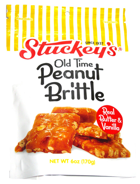 Stuckeys Old Time Peanut Brittle 6oz bag