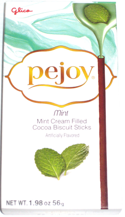 Pejoy Mint Cream Filled Cocoa Sticks 1.98oz box