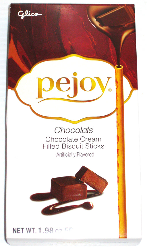 Pejoy Chocolate Cream Filled Biscuit Sticks 1.98oz box