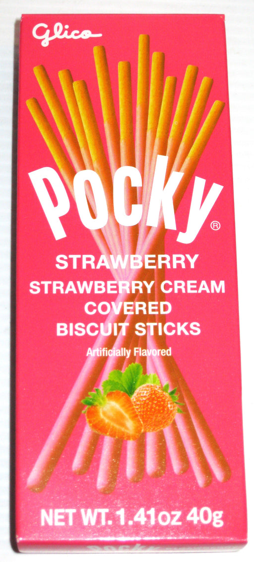 Pocky Strawberries & Cream 1.41oz box