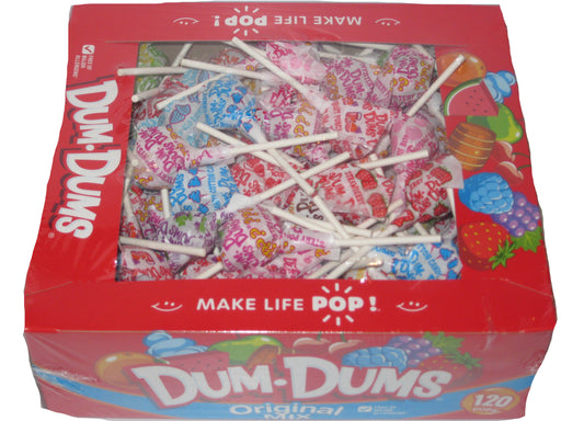 Dum Dum Lollipops 120ct Box