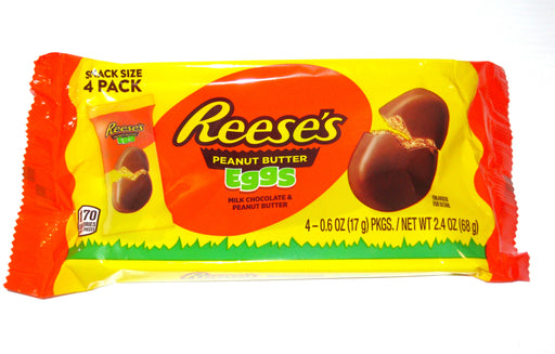 Reeses Peanut Butter Eggs 4 Pack 2.4oz
