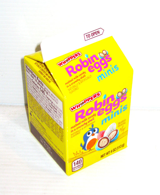 Whoppers Robin Eggs - Malted Milk Eggs 4oz Carton