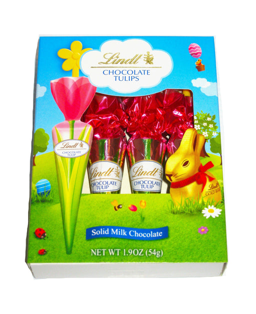 Easter Lindt Chocolate Tulips 4 Pack