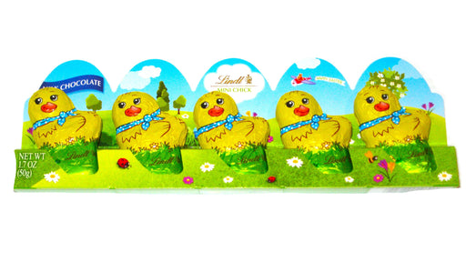 Easter Lindt Chocolate Mini Chicks 5 Pack