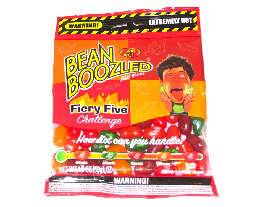 Bean Boozled Jelly Belly Fiery Five Challenge 1.9oz bag