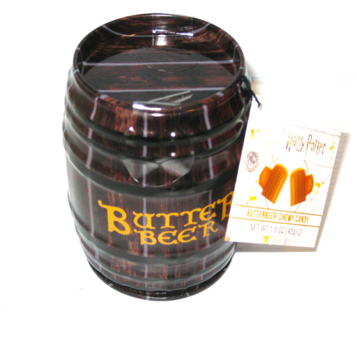 Harry Potter Butter Beer Chewy Candy Filled 3D Metal Barrel Tin