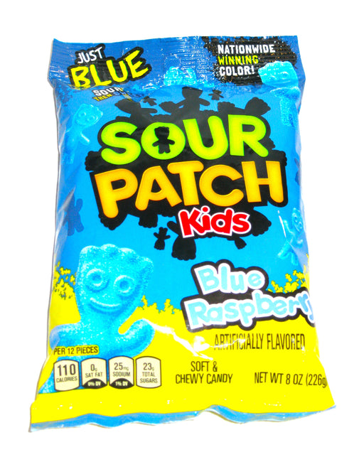 Sour Patch Kids Blue Raspberry 8oz bag