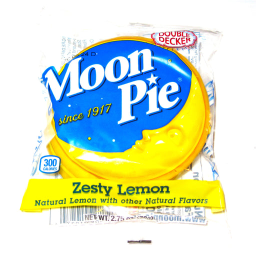 Moon Pie Double Decker 2.75oz Zesty Lemon