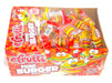 Efrutti (Pronounced Eee Fruity) Gummy Burger's .32oz pack 60ct Box