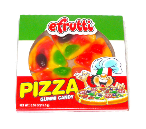Efrutti (Pronounced Eee Fruity) Gummy Pizza's .55oz pack