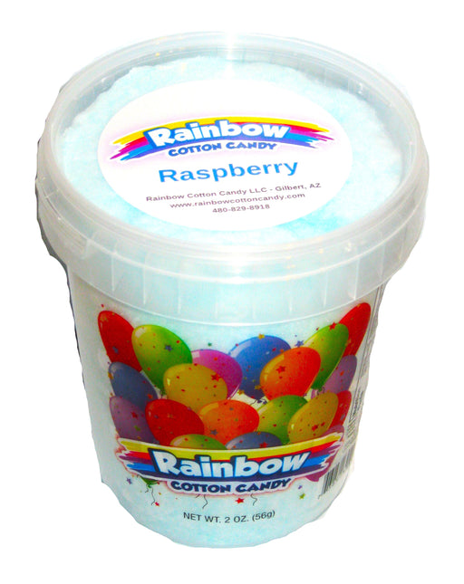 Rainbow Cotton Candy 1oz Tub Blue