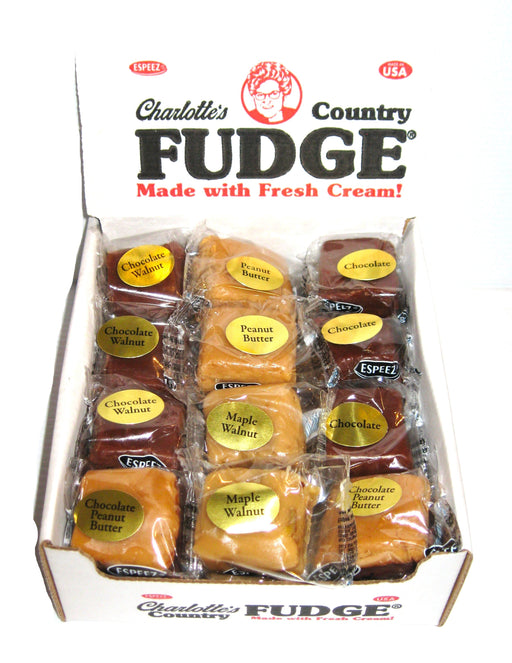 Charlottes Old Fashioned Country Fudge Assorted 24ct Box