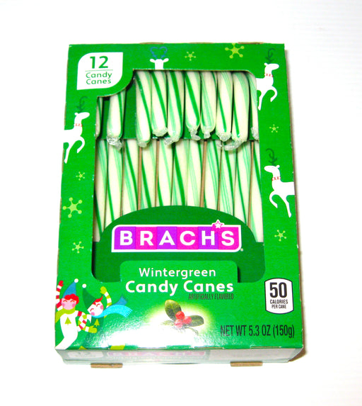 Experience the magic of the holiday season with Brach's Wintergreen Candy Canes! These festive treats come in a 12ct box, making them perfect for gifting or decorating your Christmas tree. With a variety of flavors to choose from, these candy canes are a delicious and fun addition to any celebration.