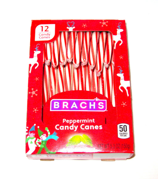 Experience the joy of the holiday season with Brach's Christmas Candy Canes. These peppermint candy canes are a classic and delicious addition to any holiday celebration. With 12 in each box, they make the perfect gift or festive decoration. Celebrate in style with Brach's Candy Canes.